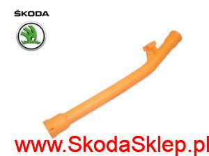 06a103663b_rk Prowadnica, rurka gniazdo miarki oleju, bagnetu Skoda Octavia I 1,6 1,8 - oryginał 06A103663B