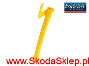 Prowadnica, rurka gniazdo miarki oleju, bagnetu Skoda Fabia, Octavia II 1,9 TDI - 038103663C Topran