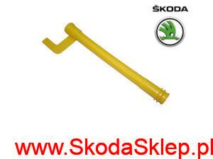 Prowadnica, rurka gniazdo miarki oleju, bagnetu Skoda Fabia, Skoda Octavia II 1,9Tdi - oryginał 038103663C