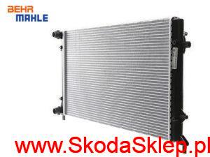 1K0121251 kopia Chłodnica silnika Skoda Octavia II - 1K0121251F Behr Mahle