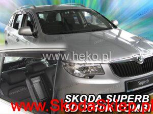 7316_1755172583_28335 Owiewki Skoda Superb II kombi przód i tył - Heko 28335
