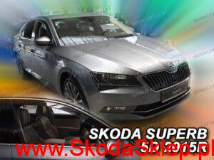 Owiewki Skoda Superb III przód - Heko 28345